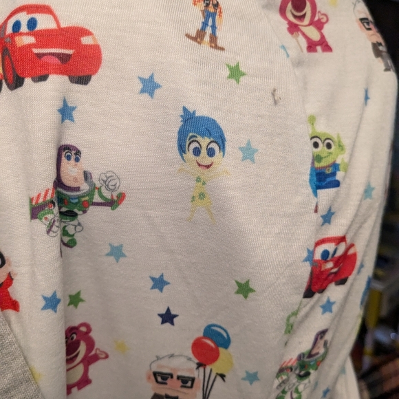 Disney 100 PIXAR Monsters Inc Mike & Sully Up Carl Zip Hoodie Kid 6 NWT - Picture 11 of 11